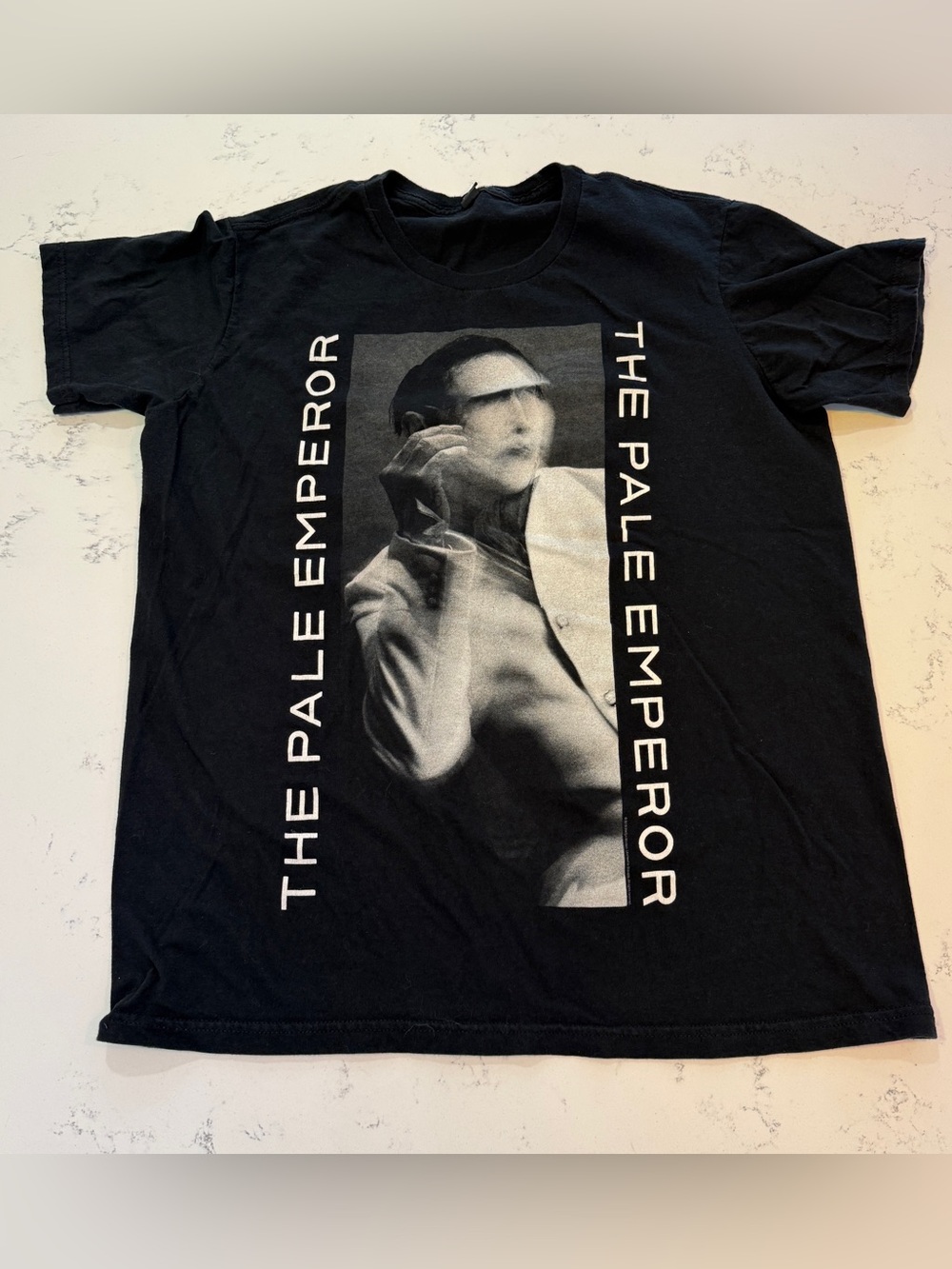 marilyn manson the pale emperor band tee XL black 2015